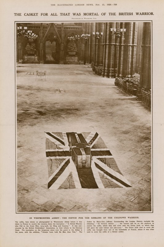 Graf van de onbekende soldaat door English Photographer