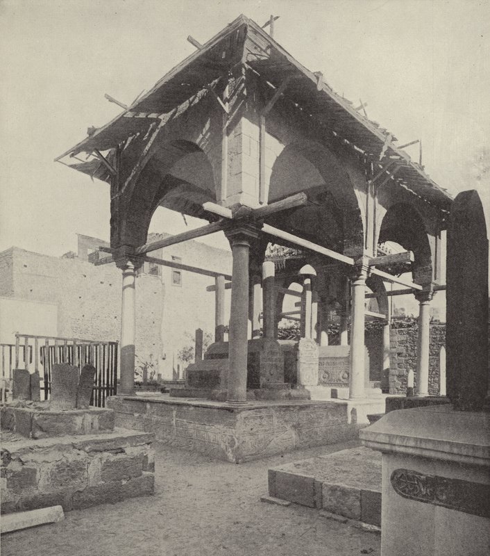 Graven van de Mamelukken, in de regio waar de kinderen van Israël zoveel jaren in Egypte doorbrachten door English Photographer