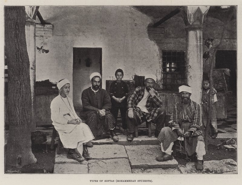 Typen van Softas, Mohammedaanse studenten door English Photographer