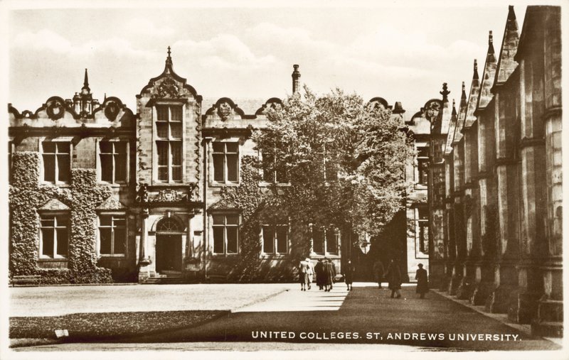 United Colleges, St Andrews Universiteit, Schotland door English Photographer