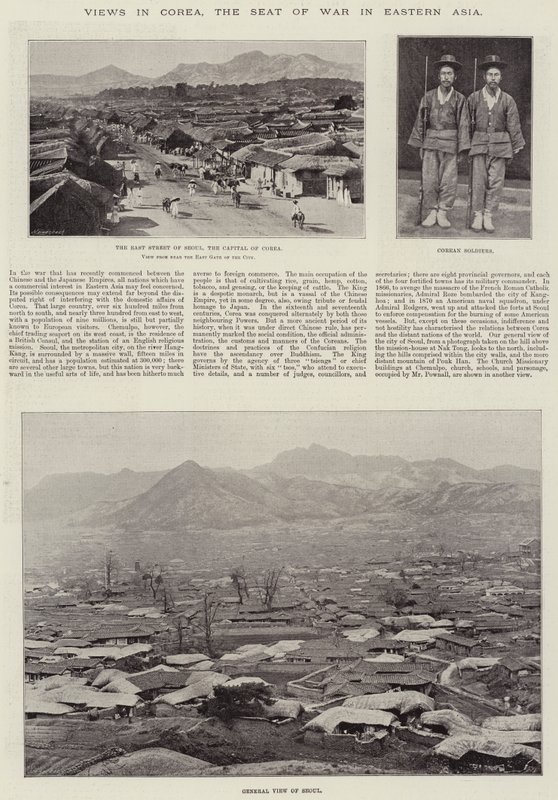 Beelden in Korea, het oorlogsgebied in Oost-Azië door English Photographer