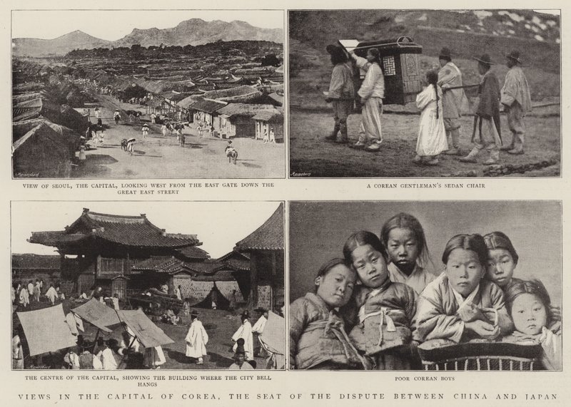 Uitzichten in de hoofdstad van Korea, de zetel van het geschil tussen China en Japan door English Photographer