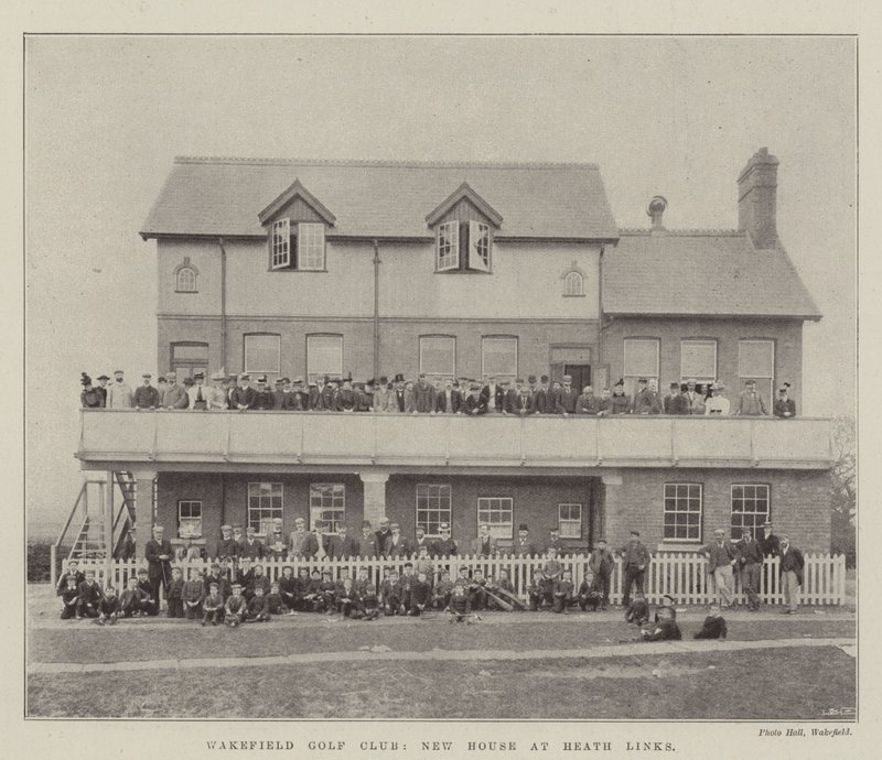 Wakefield Golf Club, nieuw huis bij Heath Links door English Photographer