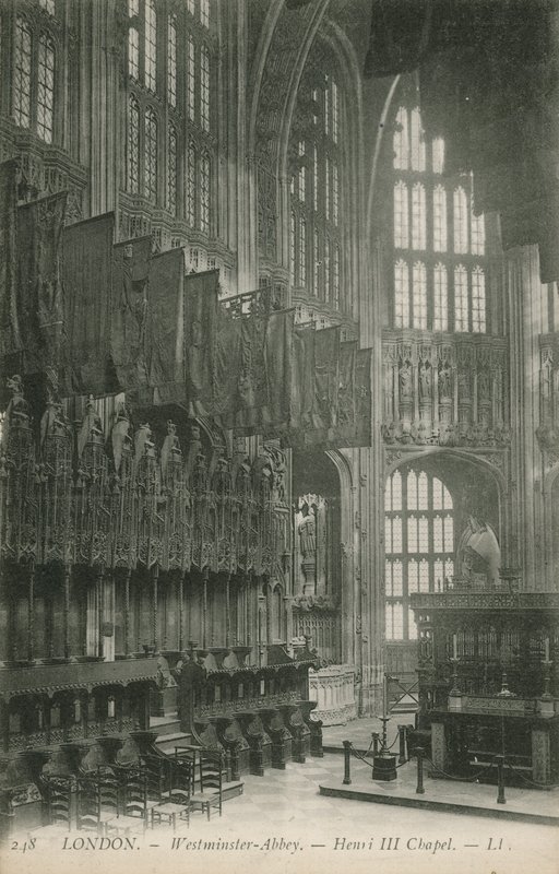 Westminster Abbey, Henry III Kapel door English Photographer