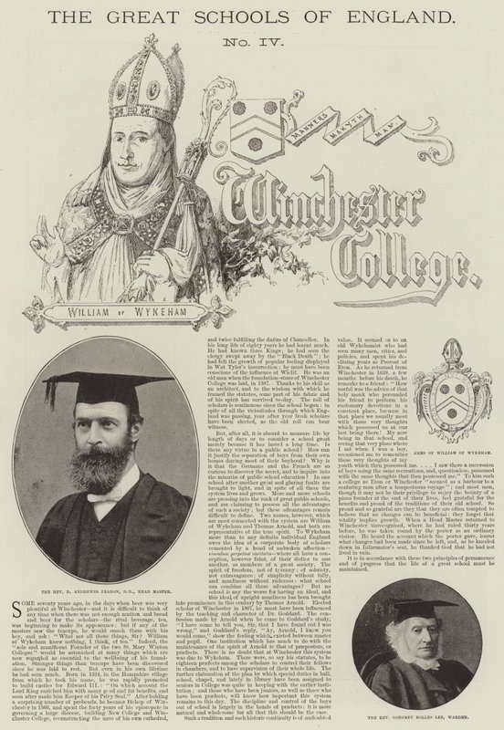 Winchester College door English Photographer