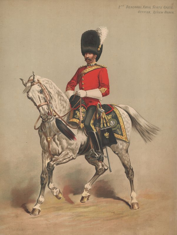 2e Dragoons, Royal Scots Greys, Officier, Review Order door English School