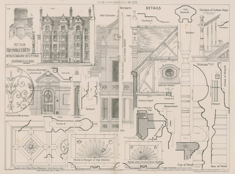 7 & 8 Bayswater Hill, Londen door English School