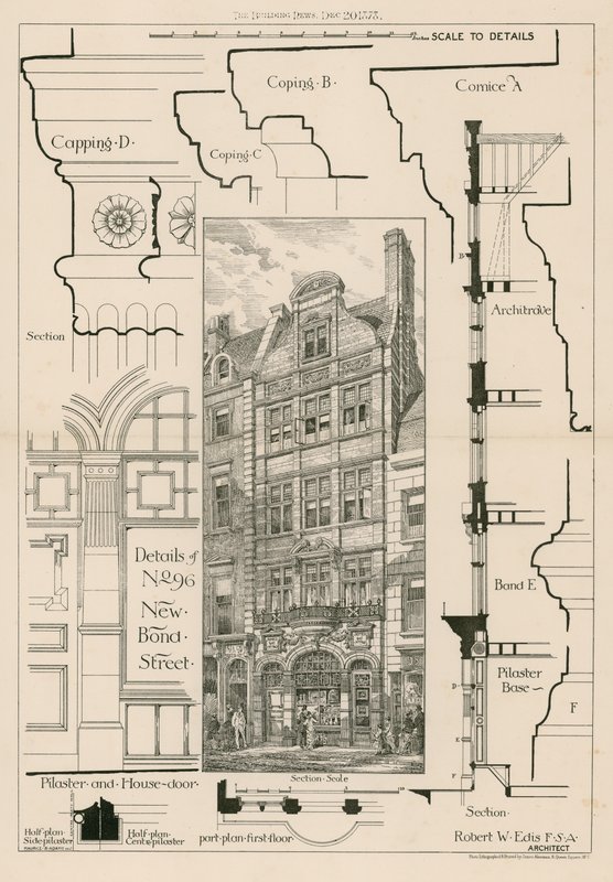 96 Bond Street, Londen door English School