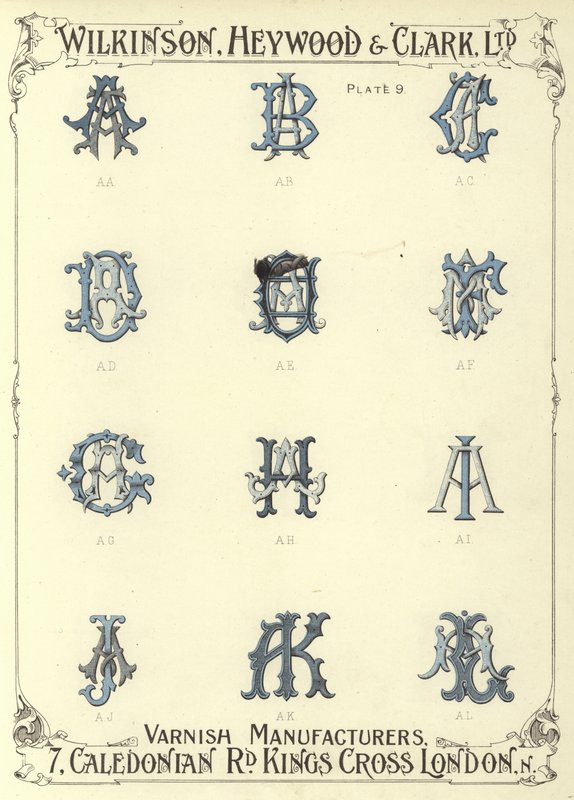 AA, AB, AC, AD, AE, AF, AG, AH, AI, AJ, AK, AL door English School