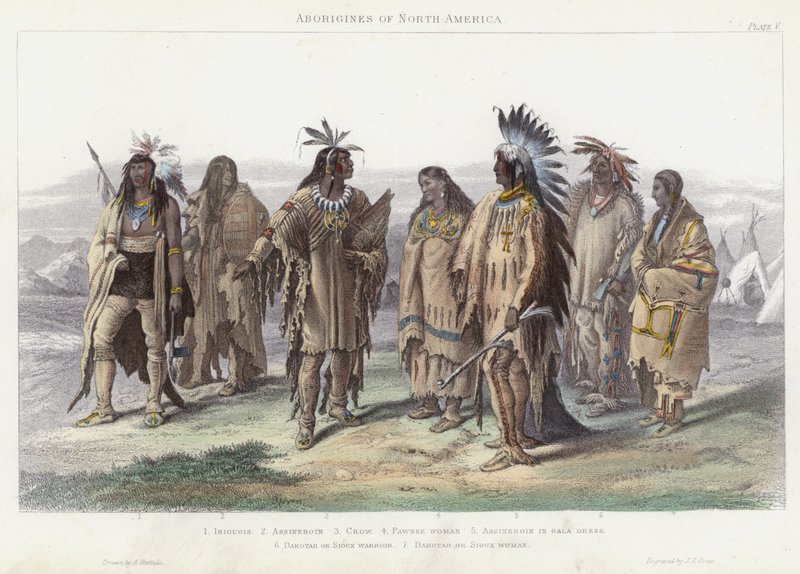 Aboriginals van Noord-Amerika door English School