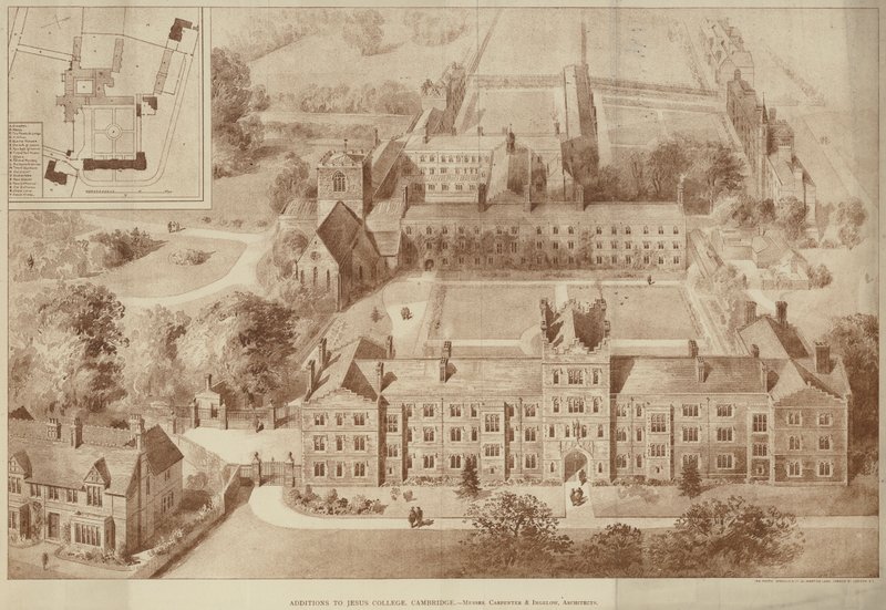 Uitbreidingen van Jesus College, Cambridge door English School