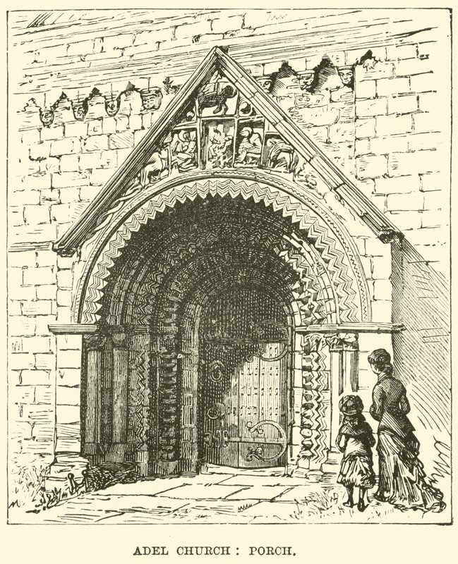 Adel Kerk, Portiek door English School