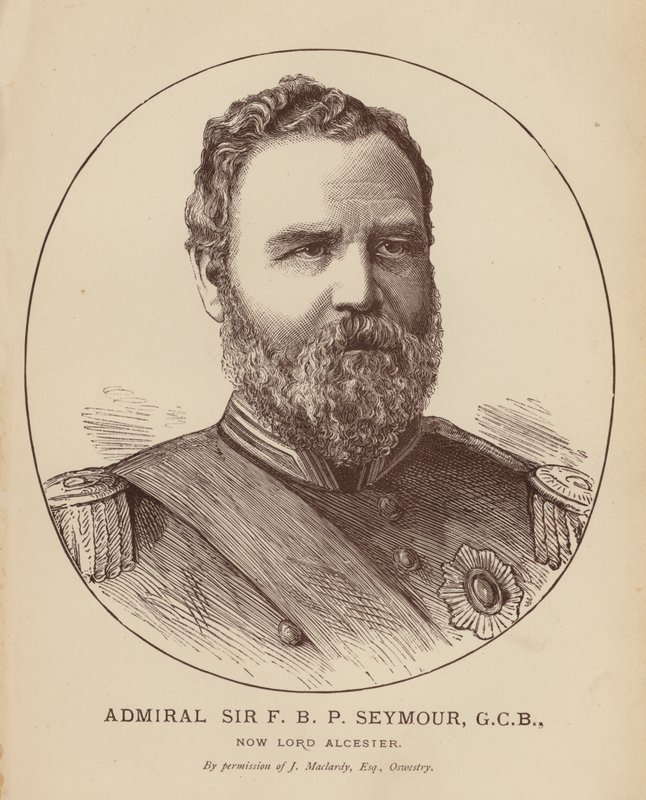 Admiraal Sir F B P Seymour, GCB, Nu Lord Alcester door English School