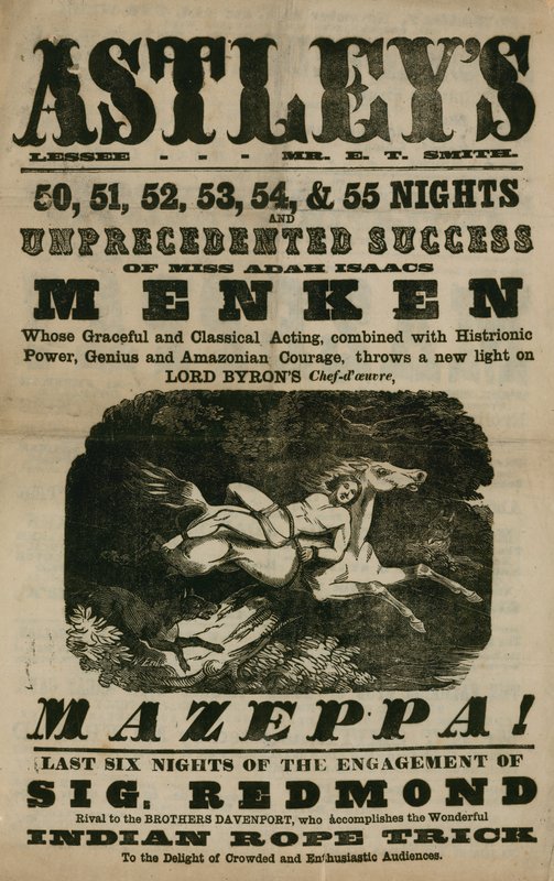 Advertentie voor Astley