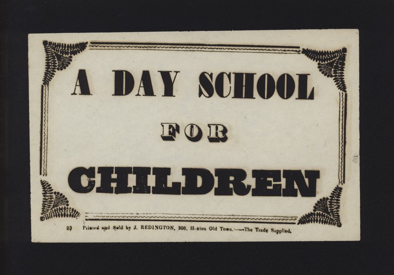 Advertentie: Een dagschool voor kinderen door English School