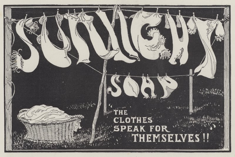 Advertentie, Sunlight Soap door English School