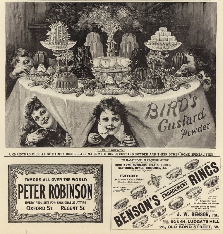 Advertentiepagina uit The Graphic Christmas Number 1897 door English School