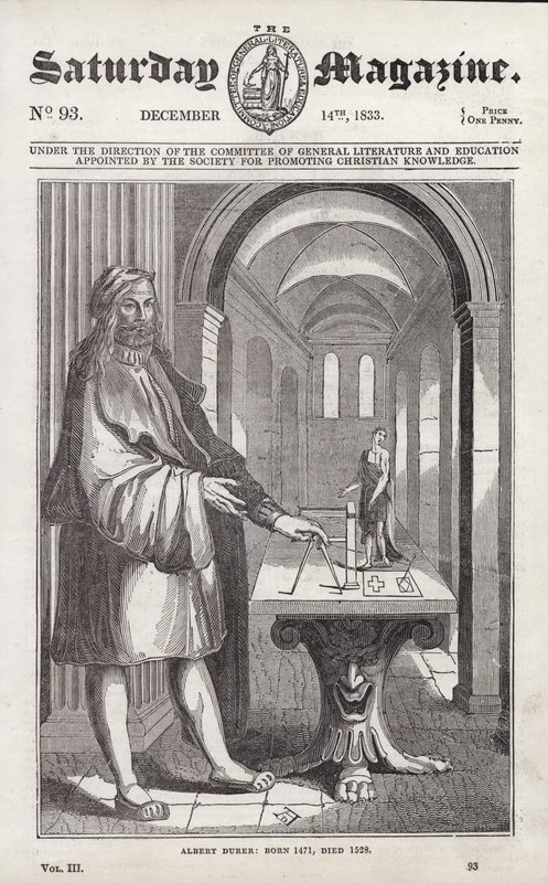 Albert of Albrecht Durer (gravure) door English School