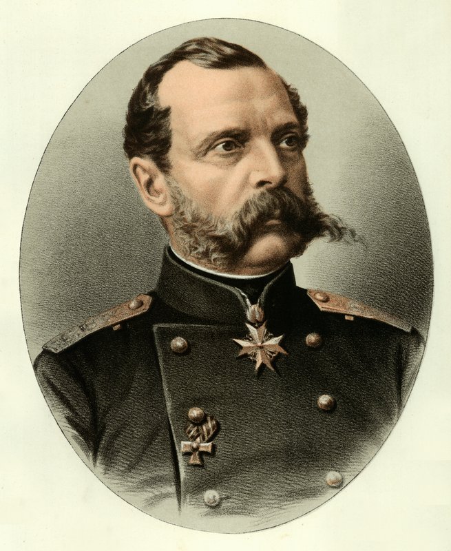 Alexander II, tsaar van Rusland door English School