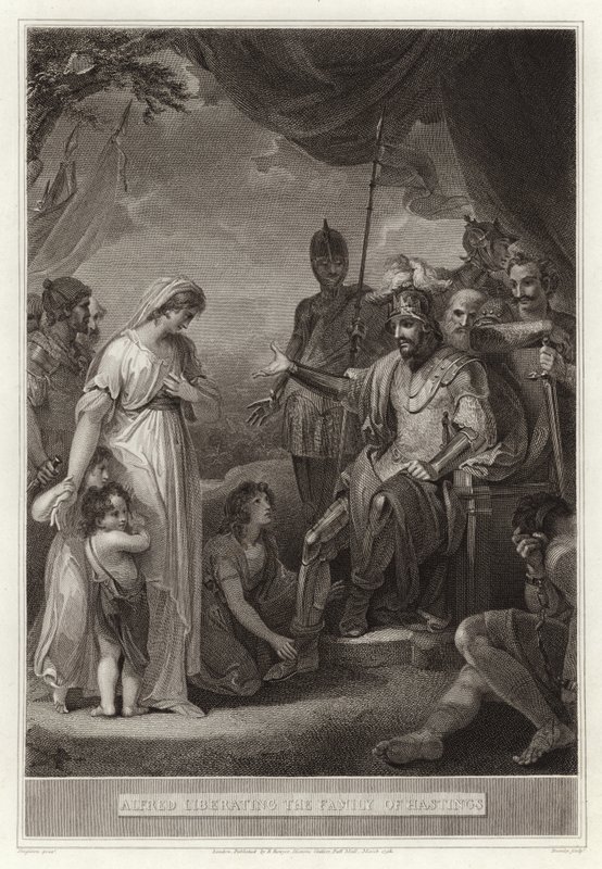 Alfred bevrijdt de familie van Hastings door English School