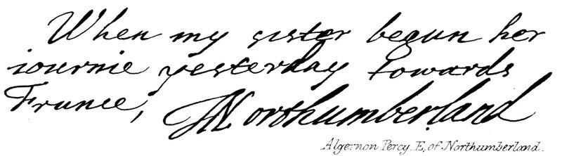 Algernon Percy, Graaf van Northumberland door English School