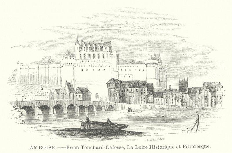 Amboise (gravure) door English School