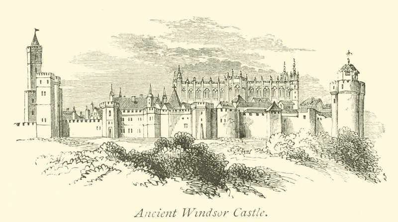 Oud Windsor Kasteel door English School