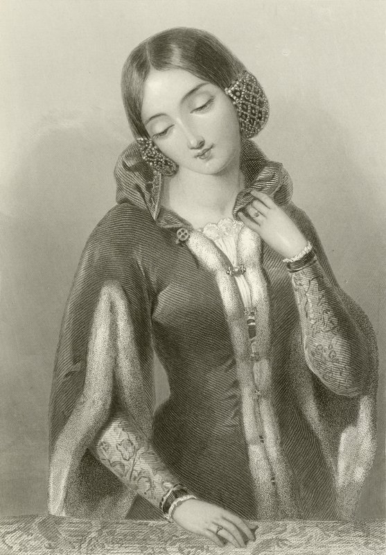 Anna van Bohemen, koningin van koning Richard II door English School