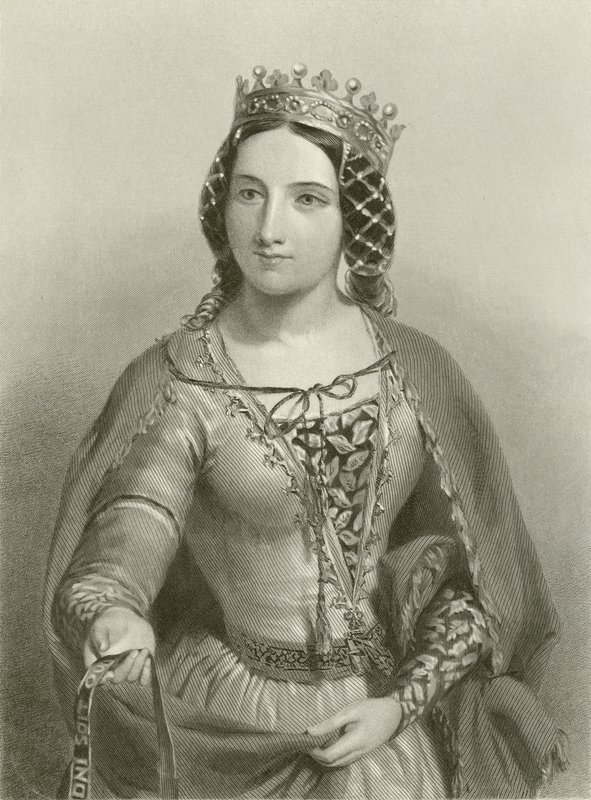 Anna van Warwick, koningin van koning Richard III door English School