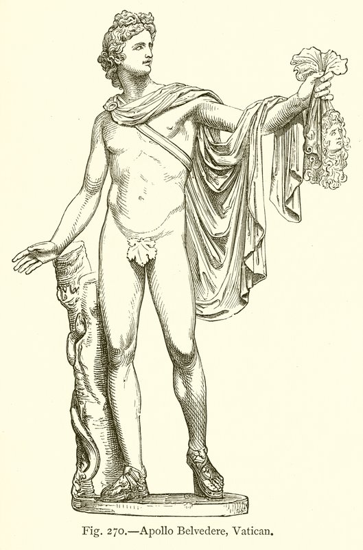 Apollo Belvedere, Vaticaan door English School
