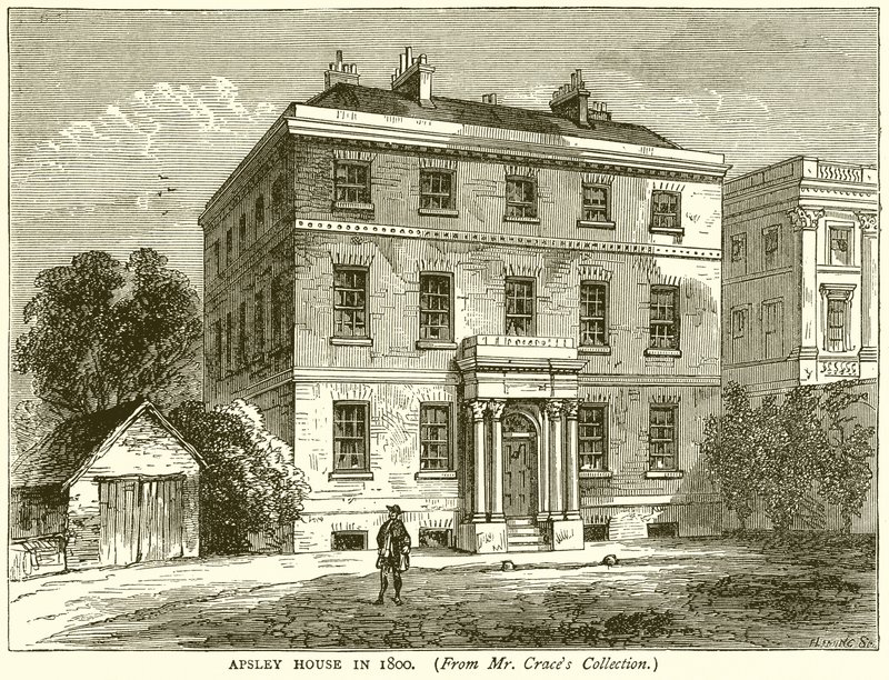 Apsley House in 1800 door English School