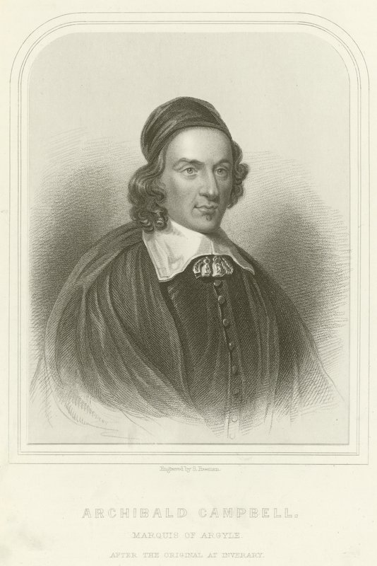 Archibald Campbell, Markies van Argyle door English School