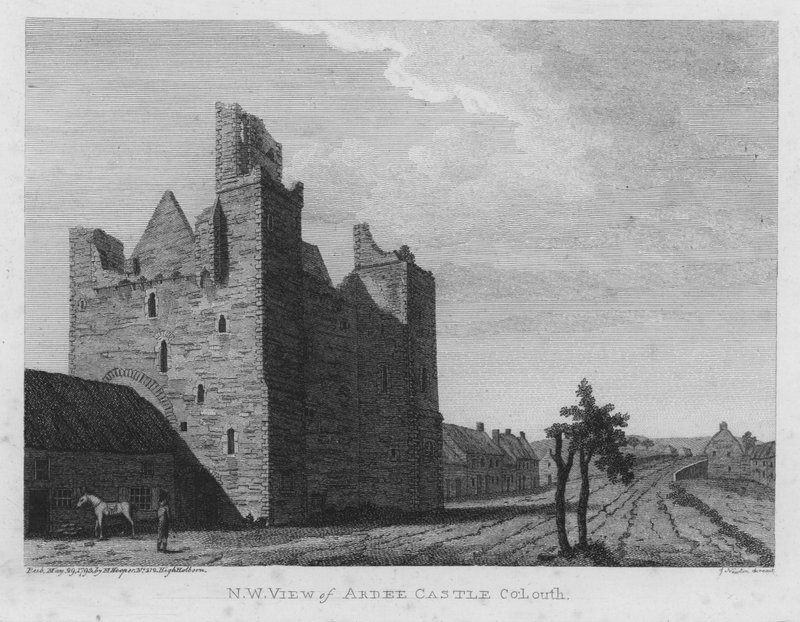 Ardee Castle, County Louth, Ierland door English School