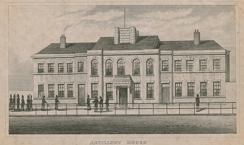 Artillery House, Londen door English School
