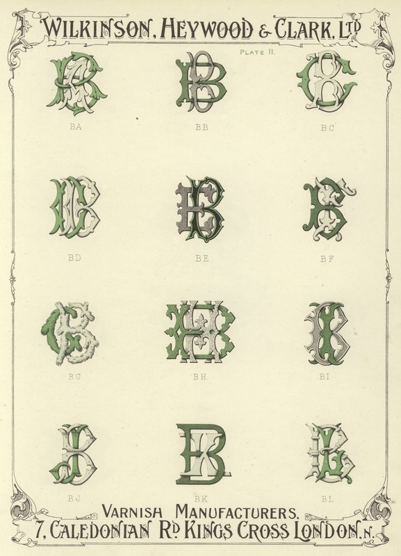BA, BB, BC, BD, BE, BF, BG, BH, BI, BJ, BK, BL door English School