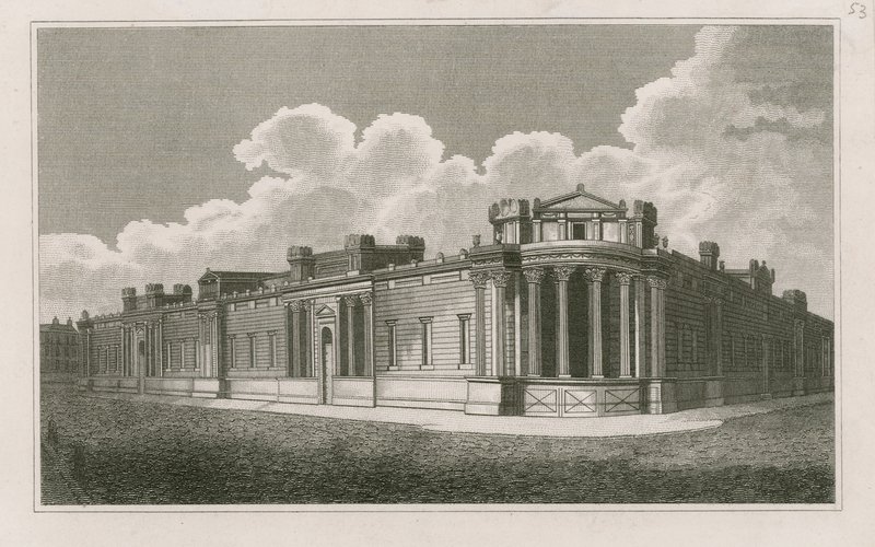 Bank of England, Sir John Soanes gevels door English School