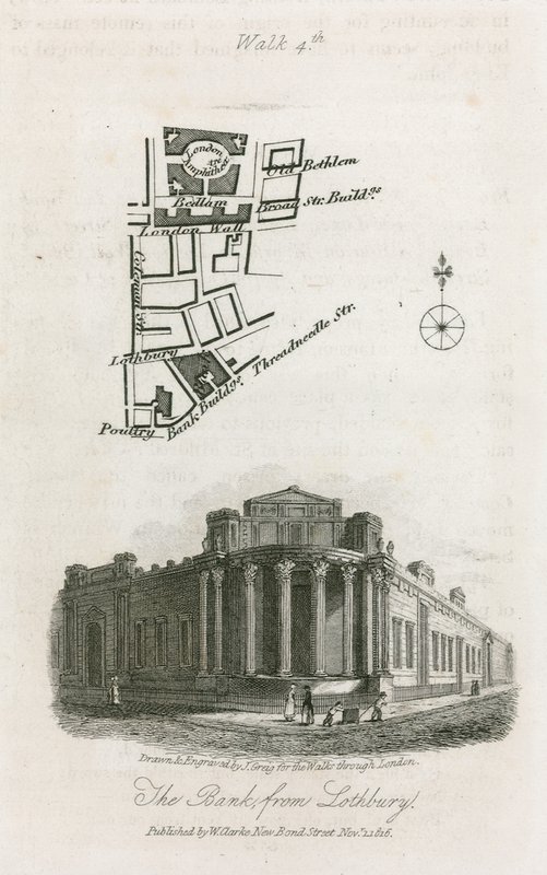 Bank of England, Sir John Soanes gevels door English School