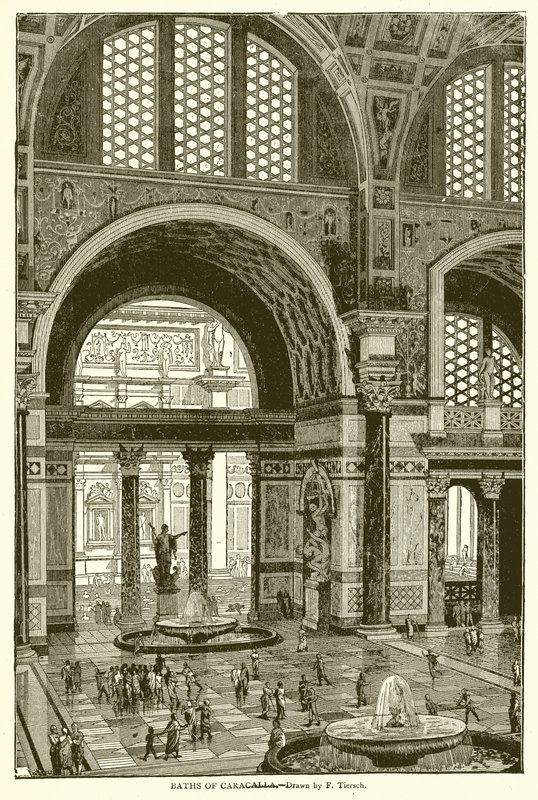 Thermen van Caracalla door English School