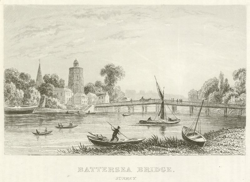 Battersea Brug, Surrey door English School