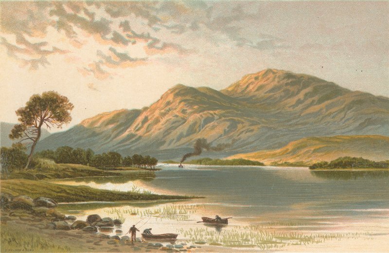 Ben Lomond vanaf Luss door English School
