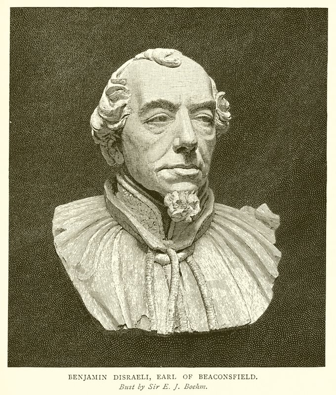 Benjamin Disraeli, Graaf van Beaconsfield door English School