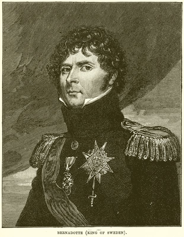 Bernadotte (Koning van Zweden) door English School