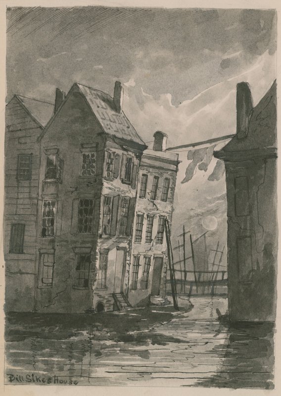 Bill Sikes Huis op Jacobs Island door English School