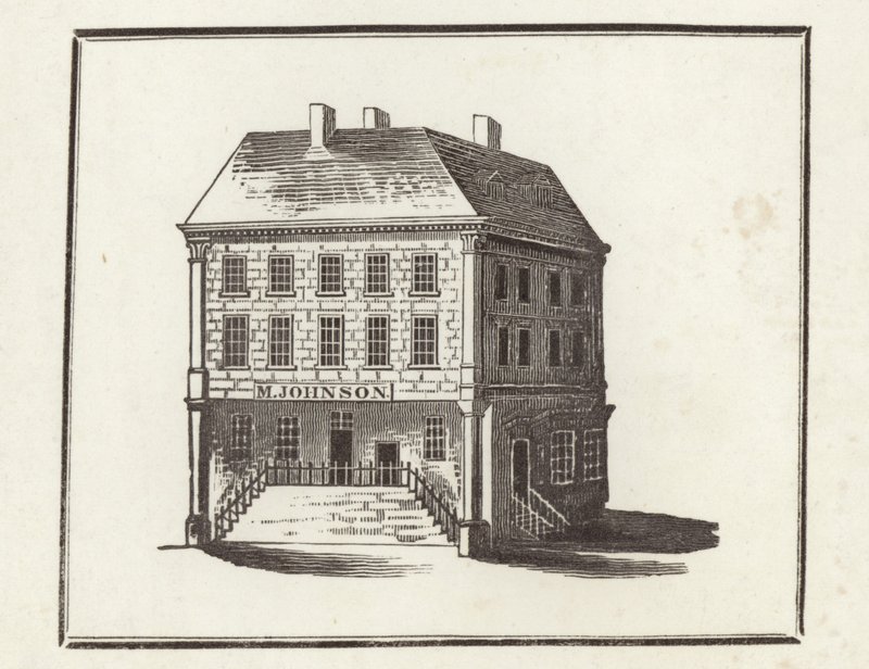 Geboorteplaats van Dr. Johnson, Litchfield, Staffordshire door English School