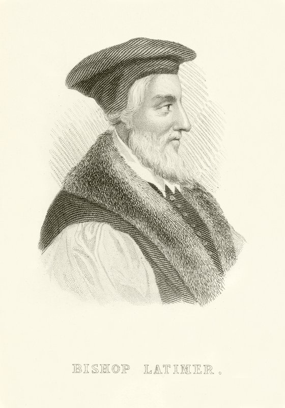 Bisschop Latimer door English School