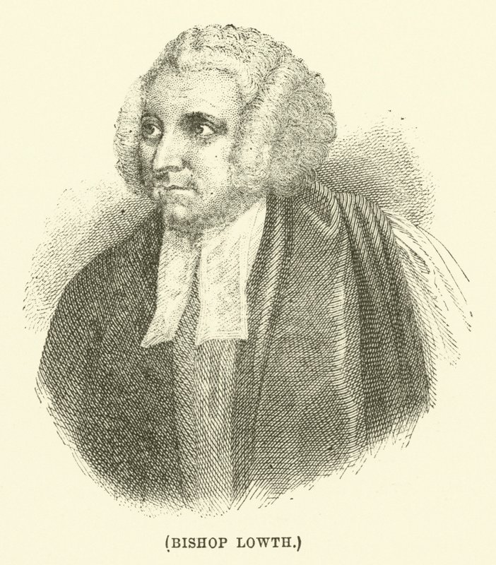 Bisschop Lowth (gravure) door English School