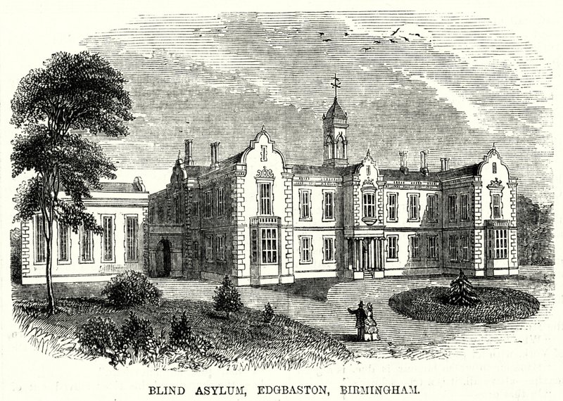 Blindenasiel, Edgbaston, Birmingham door English School