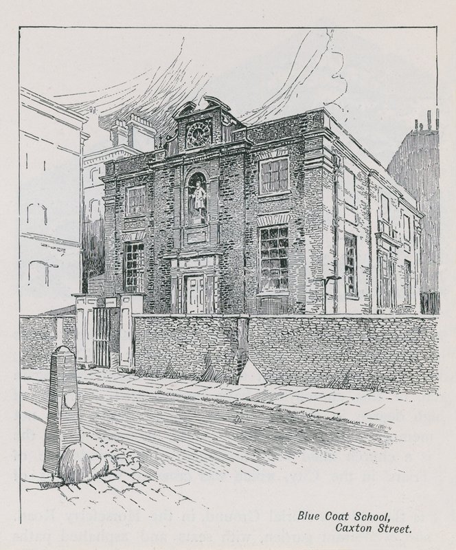 Blue Coat School op Caxton Street door English School