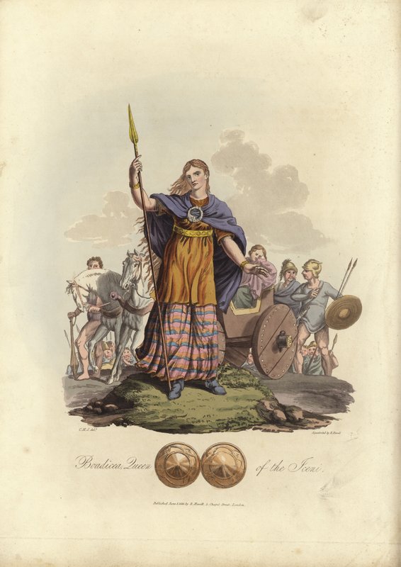 Boudica, koningin van de Iceni door English School