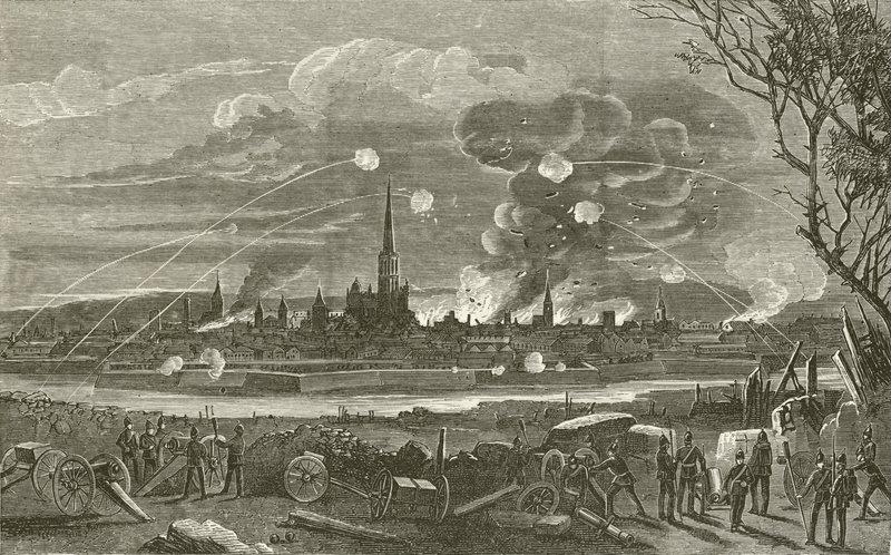 Bombardement van Straatsburg door English School